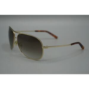 Armani Exchange AX2090/S J5G Gold Tortoise Aviator Sunglasses 64mm Brown Grad